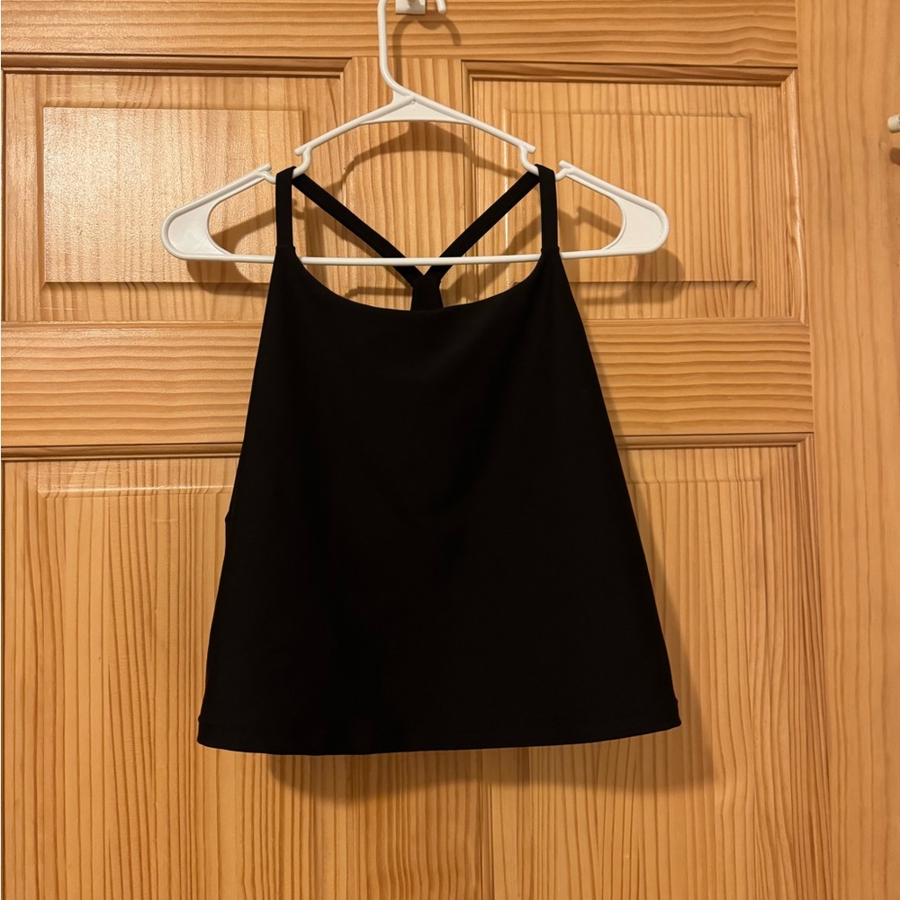 Black Strappy Women's Top